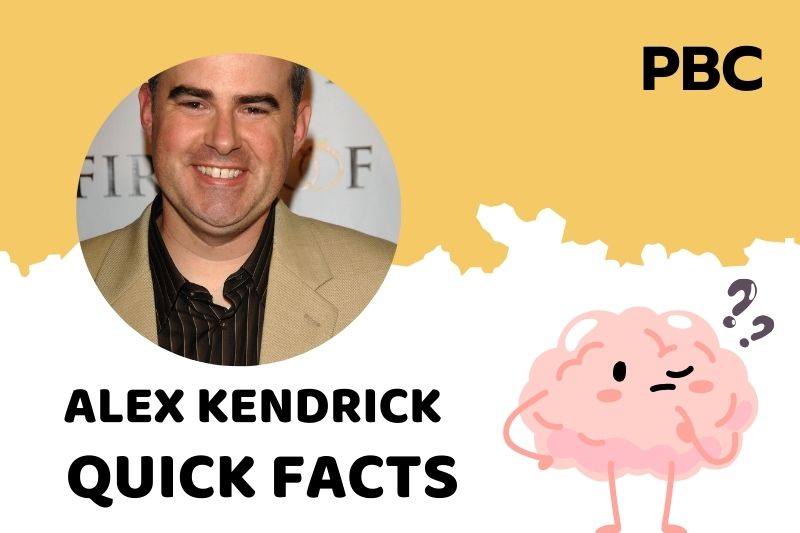 Alex Kendrick fast facts