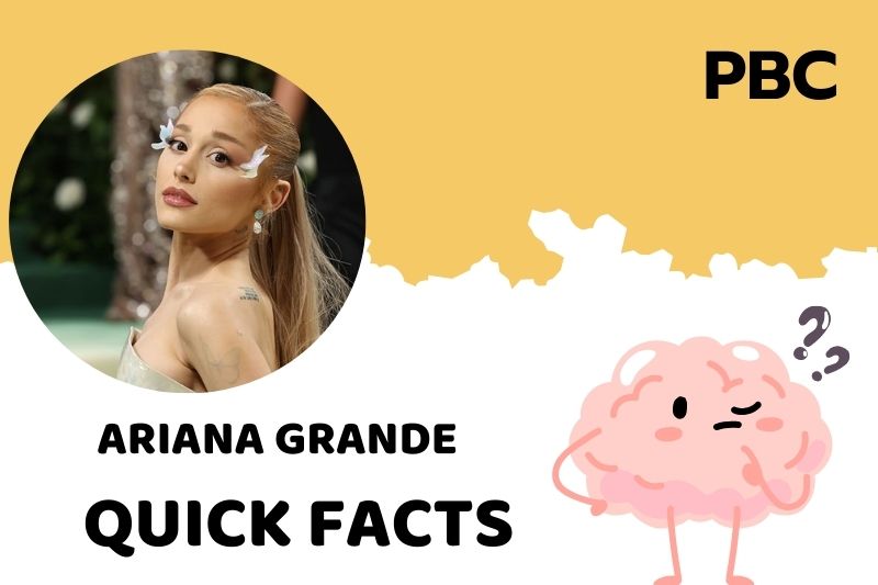 Ariana Grande Fast Facts