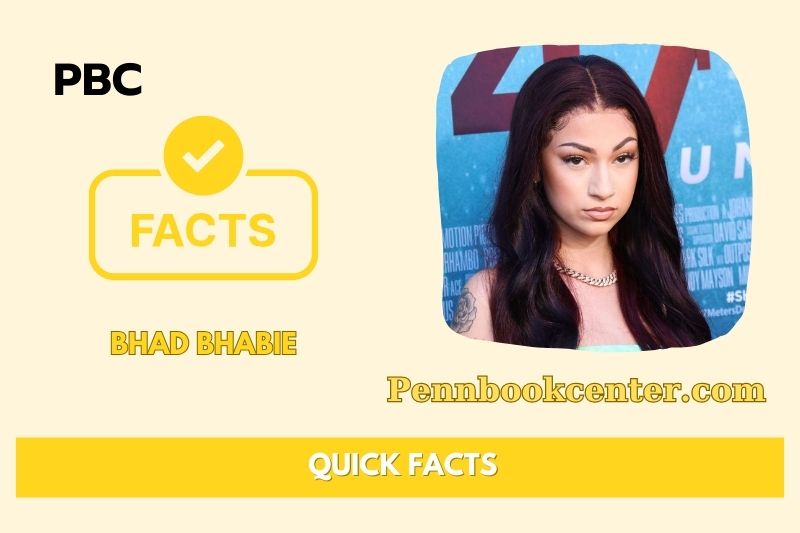 Bhad Bhabie Fast Facts