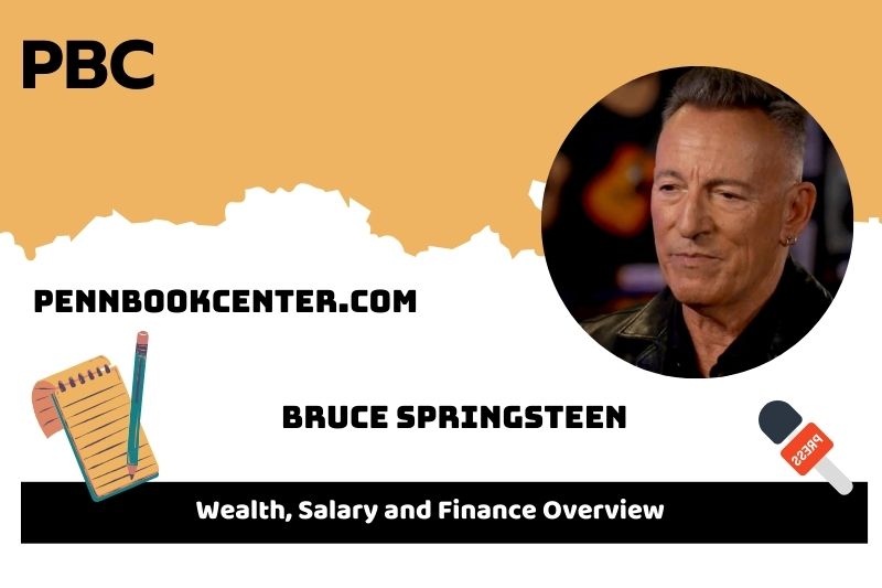 Bruce Springsteen fortune, salary and financial overview