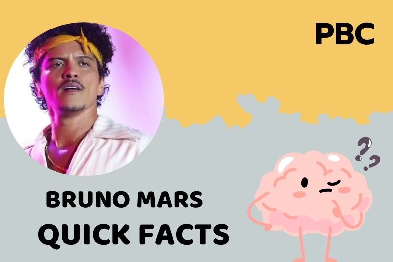 Bruno Mars fast facts