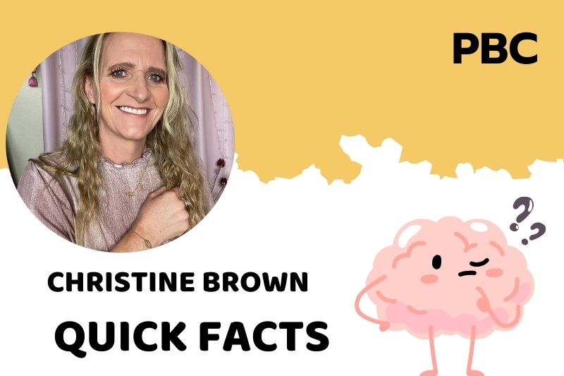 Christine Brown fast facts