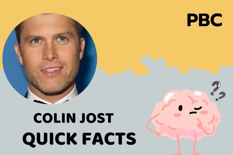 Colin Jost fast facts