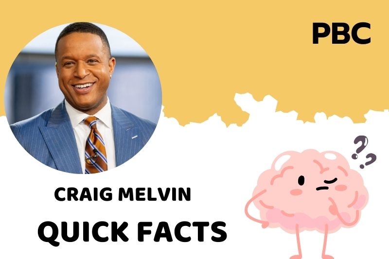 Craig Melvin fast facts