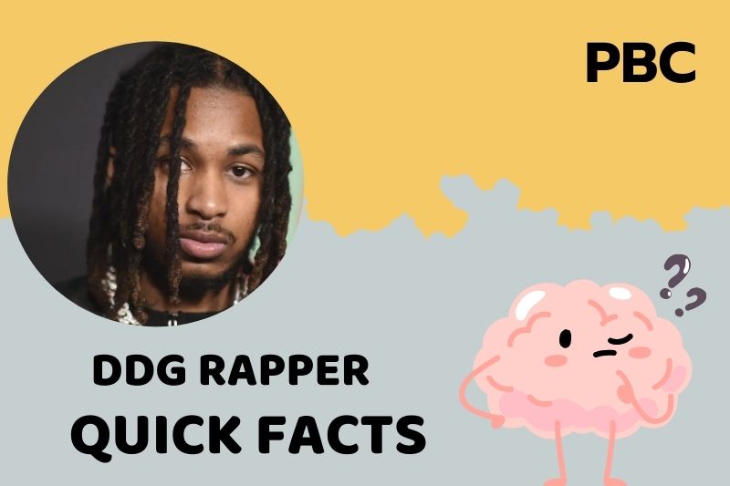 DDG rapper fast facts