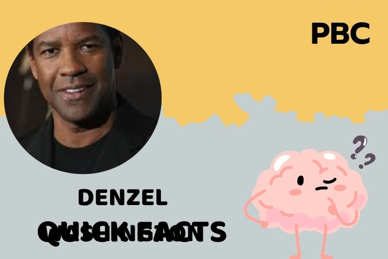 Denzel Washington fast facts