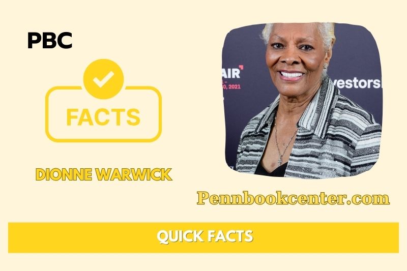 Dionne Warwick Fast Facts