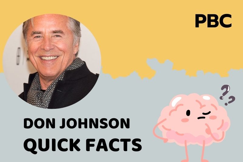 Don Johnson fast facts