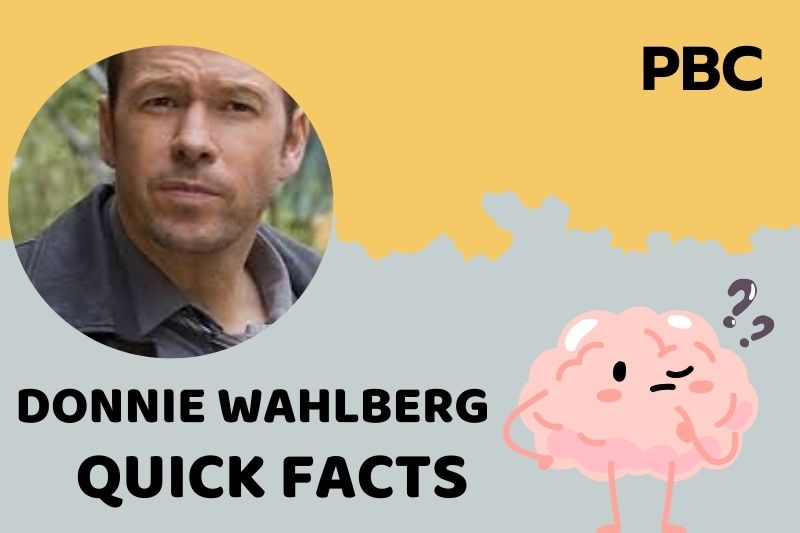 Donnie Wahlberg fast facts