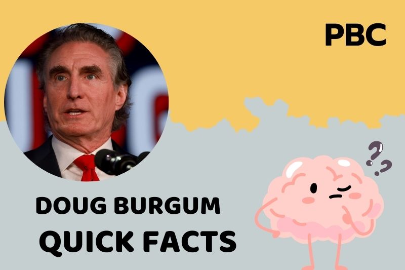 Doug Burgum Fast Facts