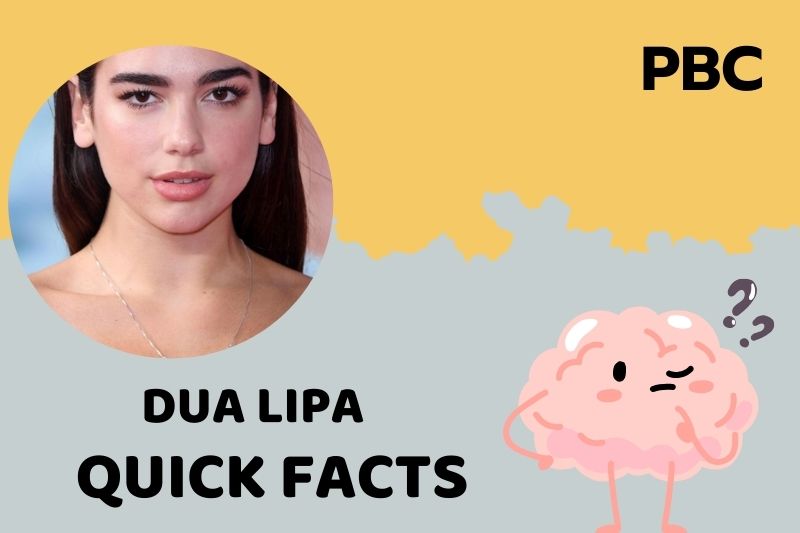 Dua Lipa fast facts