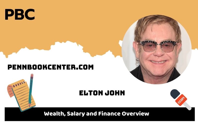 Elton John Wealth, salary and financial overview