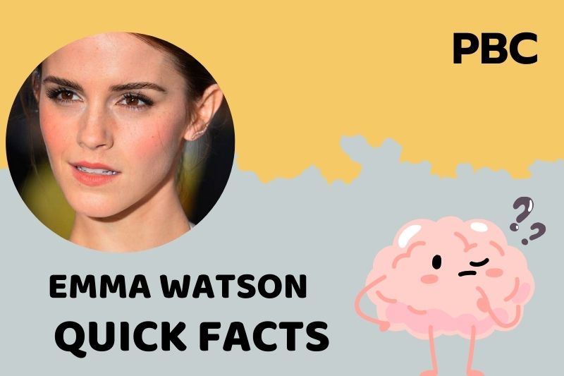 Emma Watson fast facts