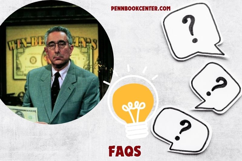 FAQs over Ben Stein