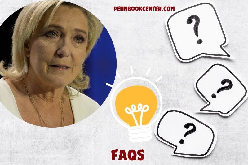 FAQs about Marine Le Pen