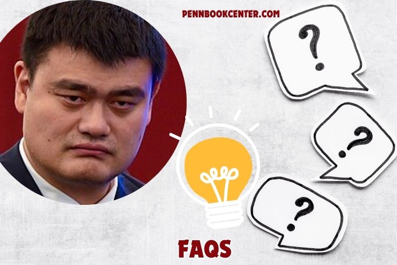 FAQs about Yao Ming