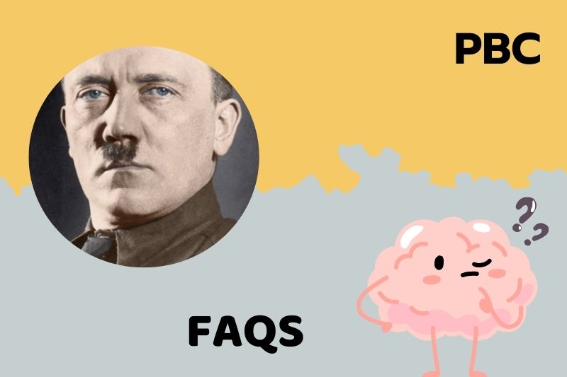 FAQs about Adolf Hitler