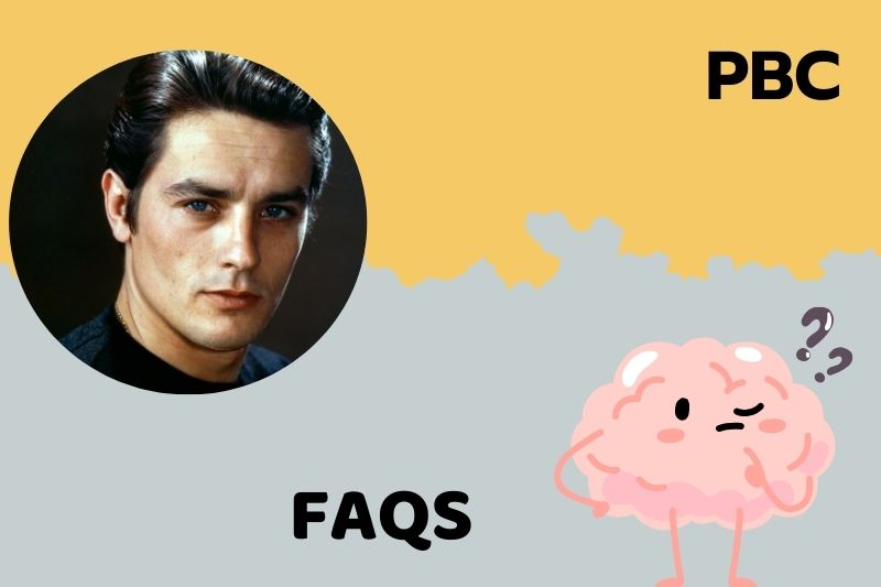 FAQs about Alain Delon