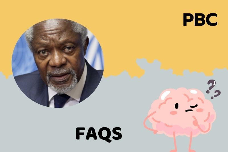 FAQs about Kofi Annan