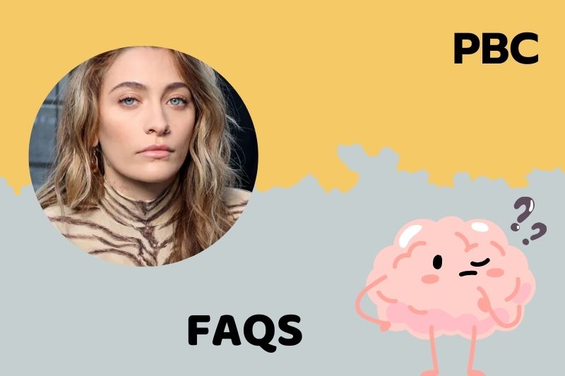 FAQs about Paris Jackson