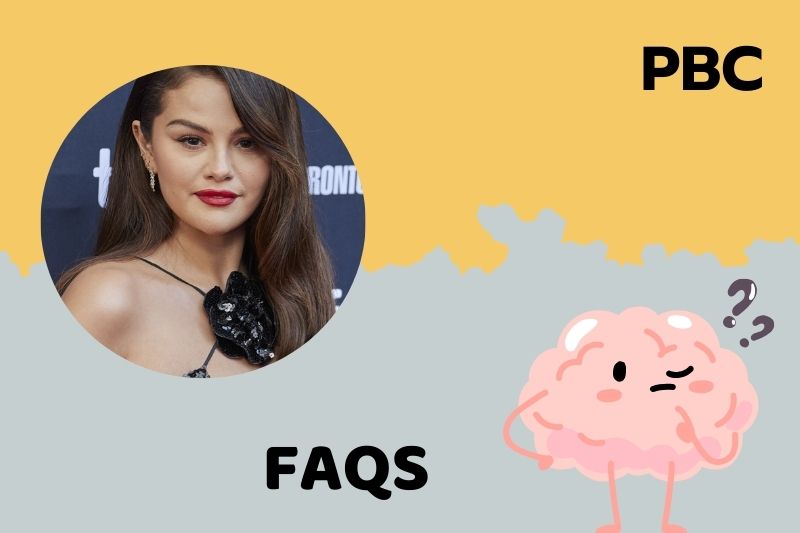 FAQs via Selena Gomez