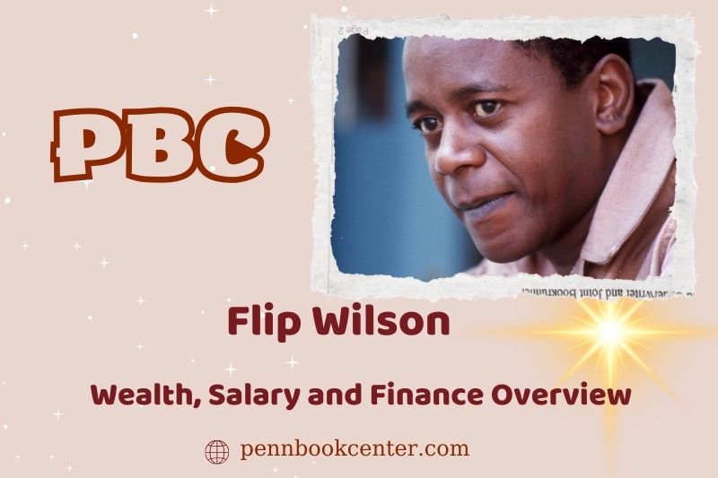 Flip Wilson assets, salary and financial overview