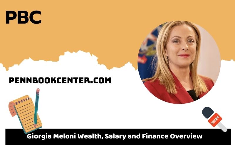 Giorgia Meloni wealth, salary and financial overview