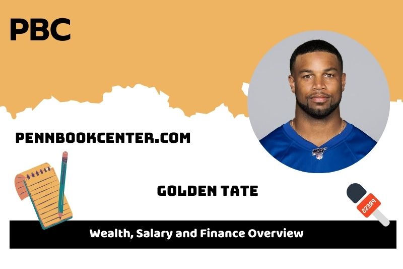 Golden Tate Wealth, Salary and Financial Overview