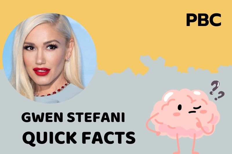 Gwen Stefani Schnell facts