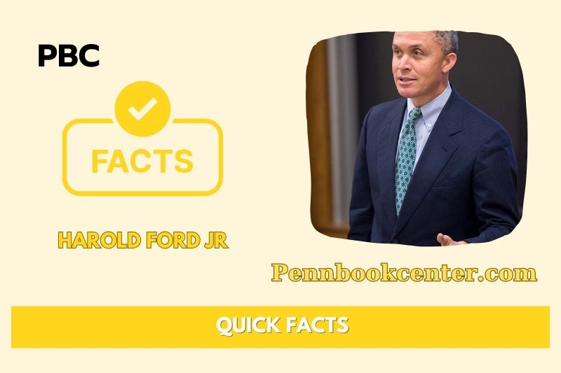 Harold Ford jr fast facts