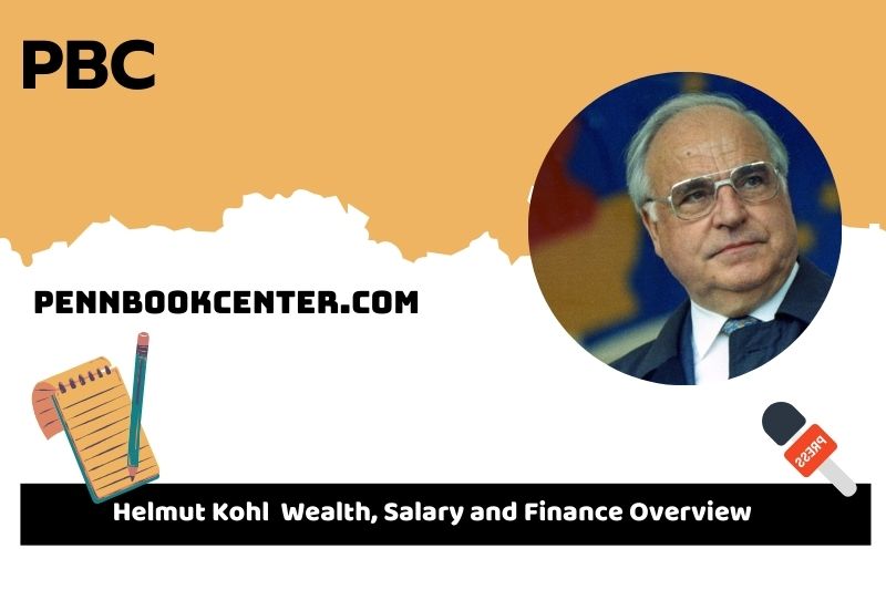 Helmut Kohl wealth, salary and financial overview