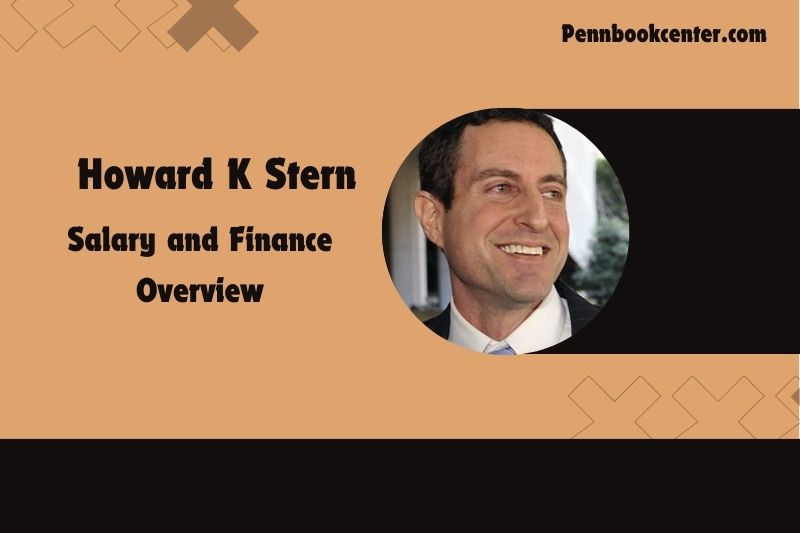 Howard K Stern Wealth, Salary and Financial Overview