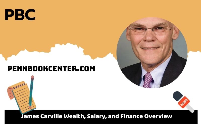 James Carville wealth, salary and financial overview