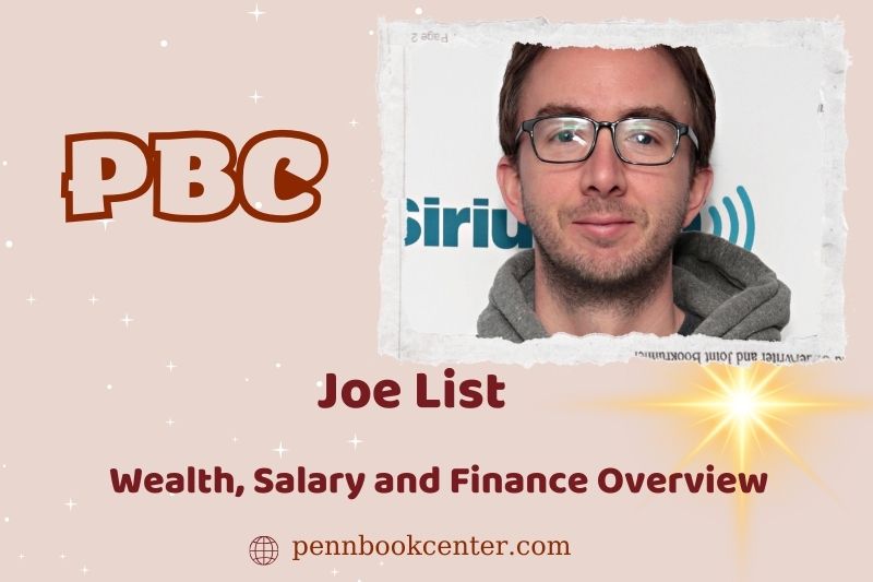 Joe lists prosperity, salary and financial overview