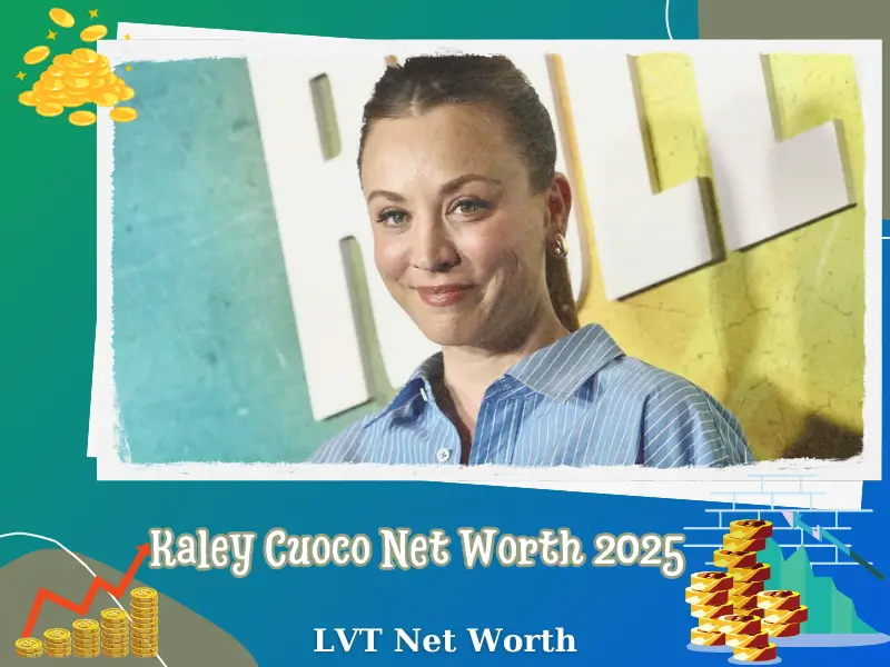 What is Kaley Cuoco's net assets in 2025?