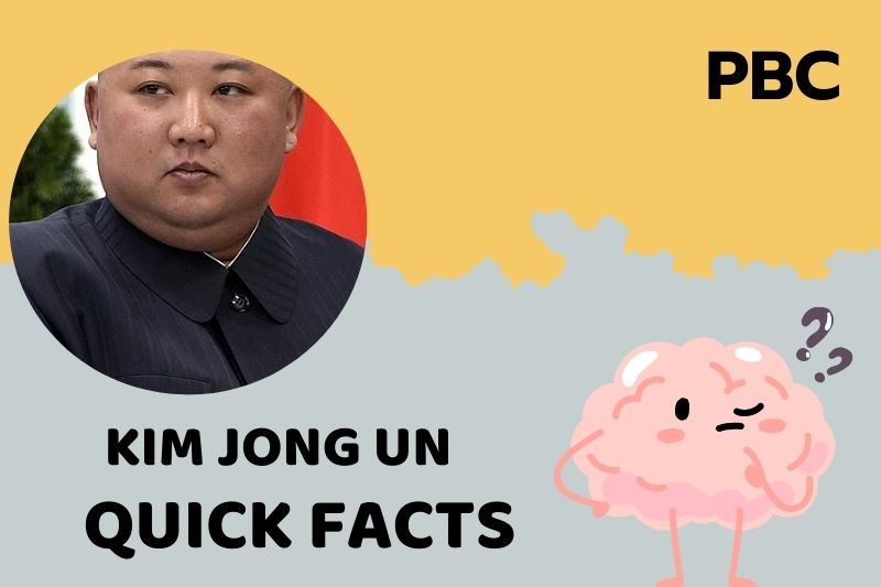 Kim Jong and fast facts