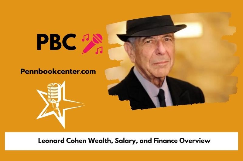 Leonard Cohen fortune, salary and financial overview