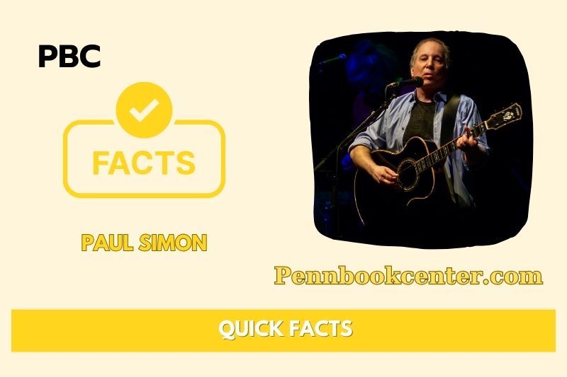 Paul Simon Quick Facts