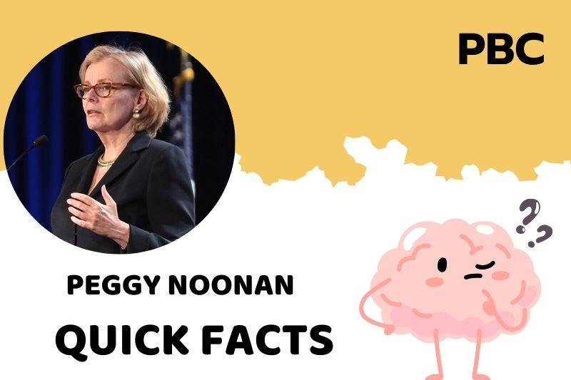 Peggy noonan fast facts