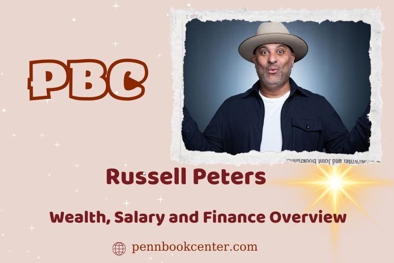 Russell Peters fortune, salary and financial overview