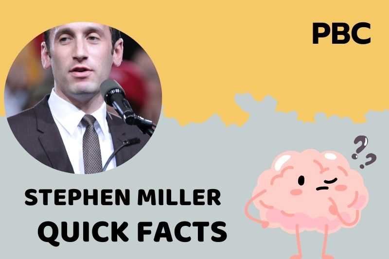 Stephen Miller Political Consultant Fast Facts