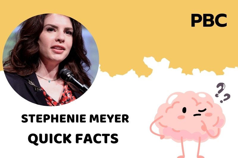 Stephenie Meyer fast facts