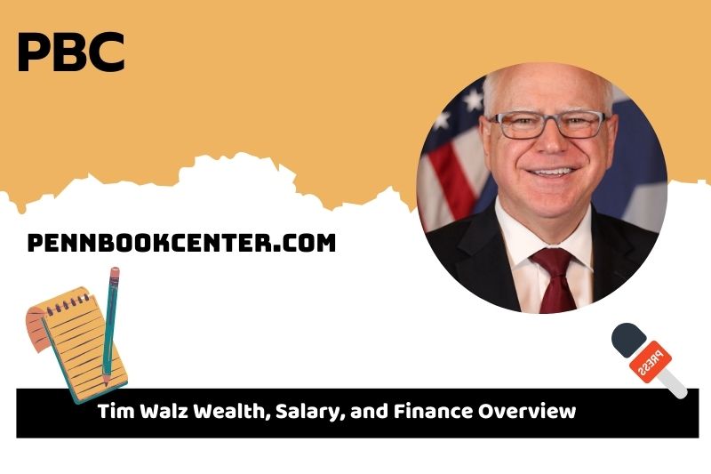 Tim Walz wealth, salary and financial overview