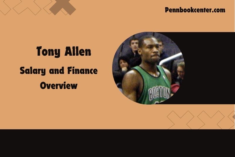 Tony Allen and financial overview