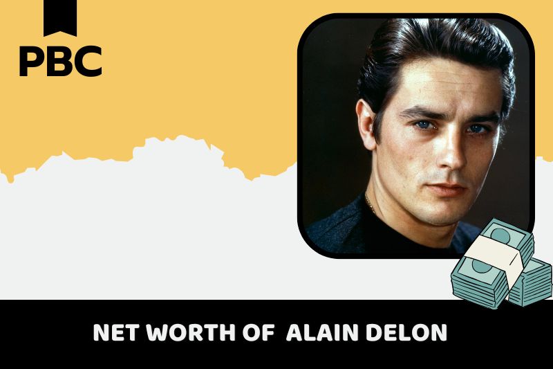 What is the net assets of Alain Delon 2024