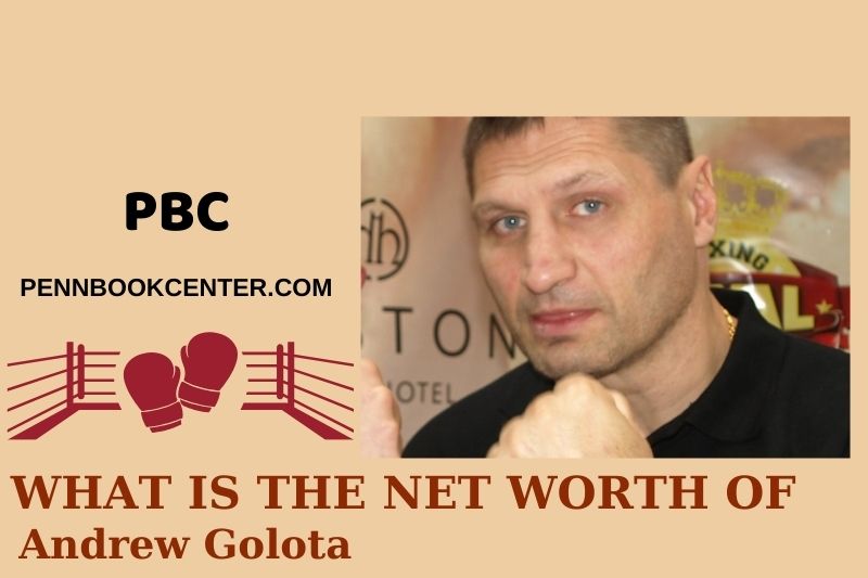 What is Andrew Golota's net assets in 2024