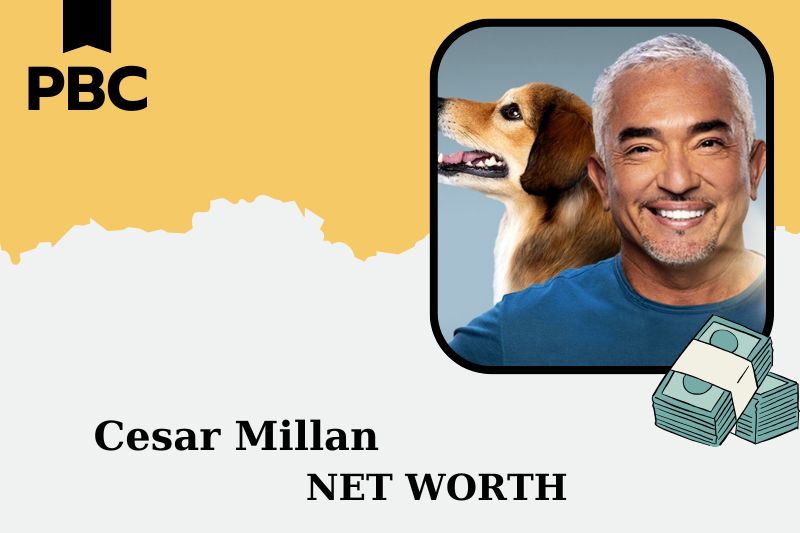 What is Cesar Millan's net assets in 2025?