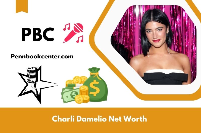 What is Charli Damelio's net assets in 2024