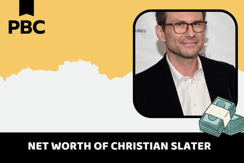 What is Christian Slater's net assets in 2024