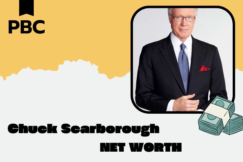 What is Chuck Scarborough's net assets in 2025?